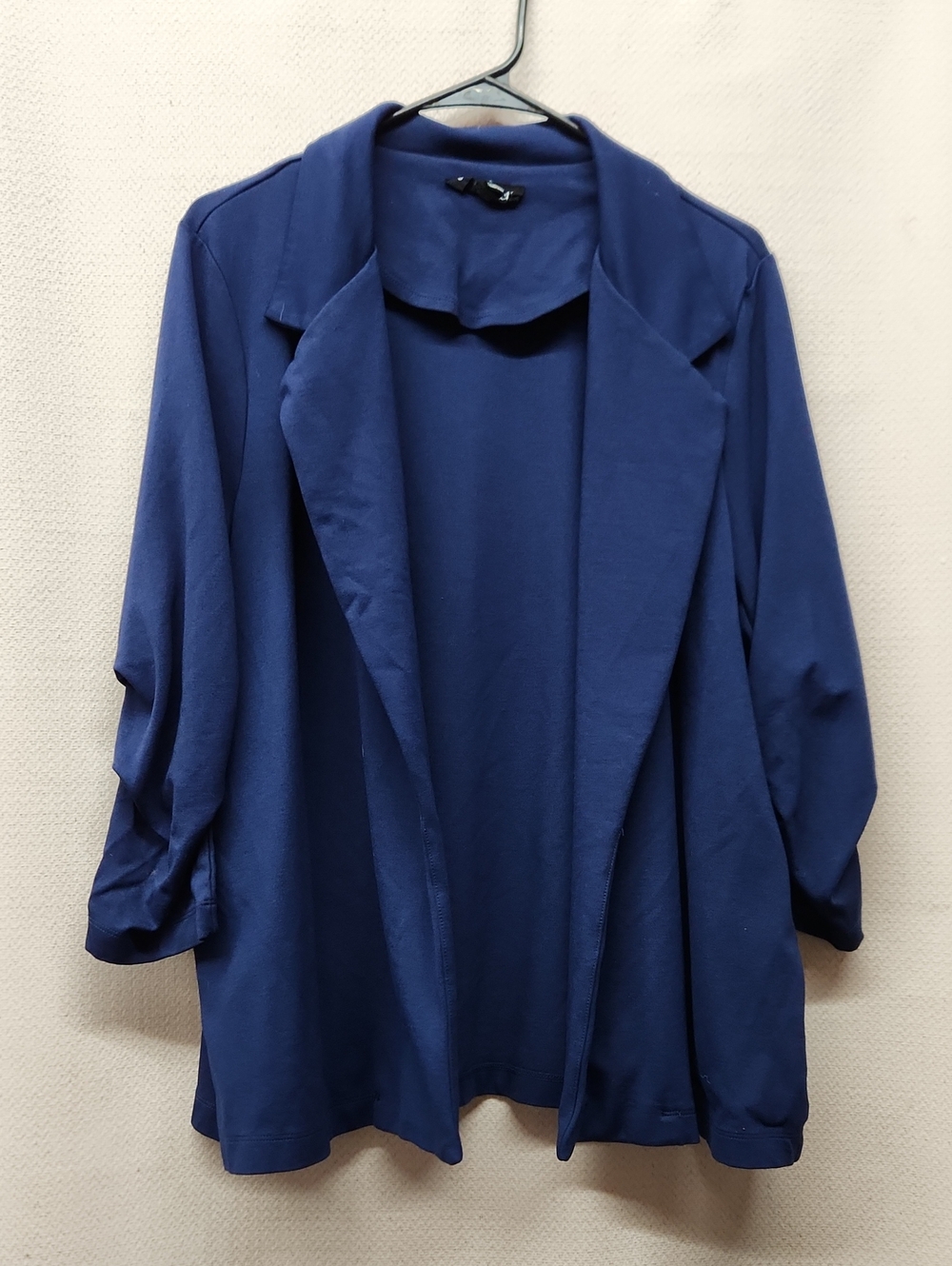 Open-Front Blue Women's Blazer Jacket